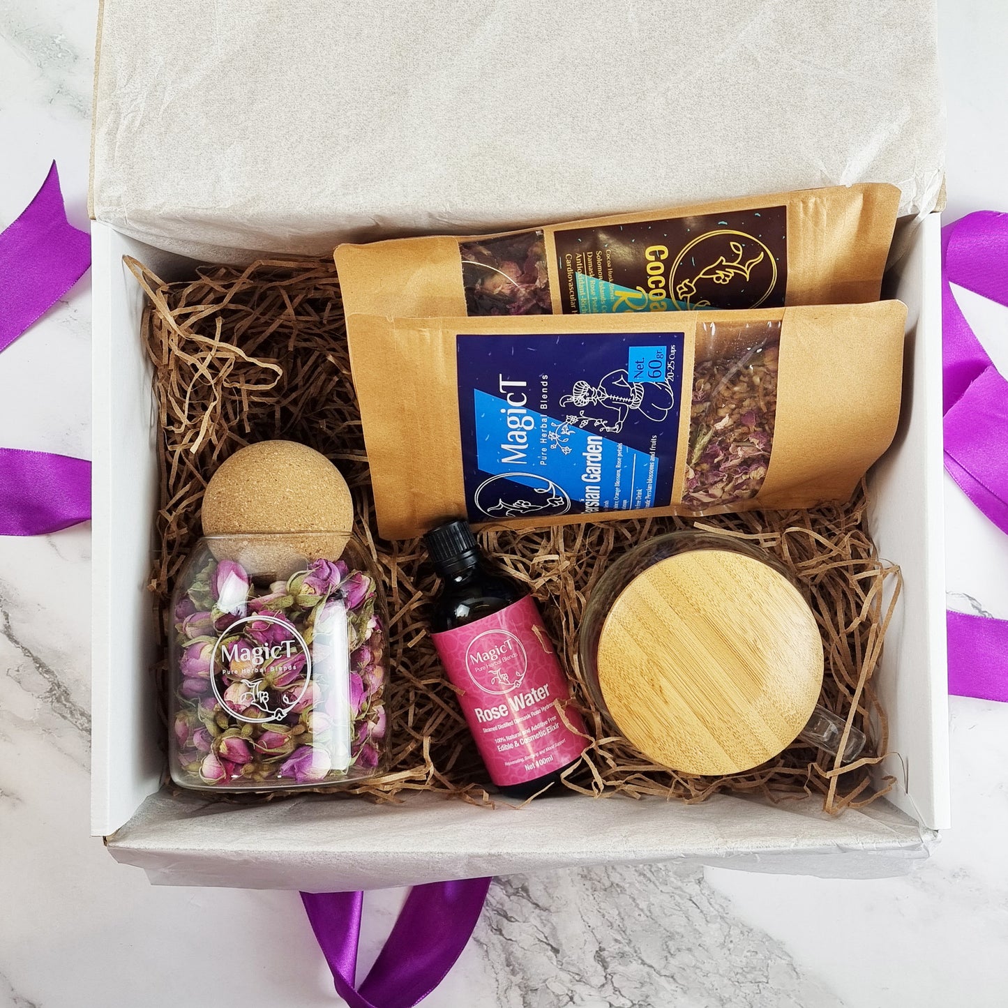 Rosy Romance Collection: Luxury Floral Gift Pack