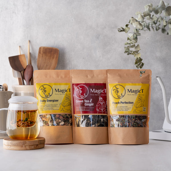 Daily Energy herbal tea bundle - Magic T New Zealand