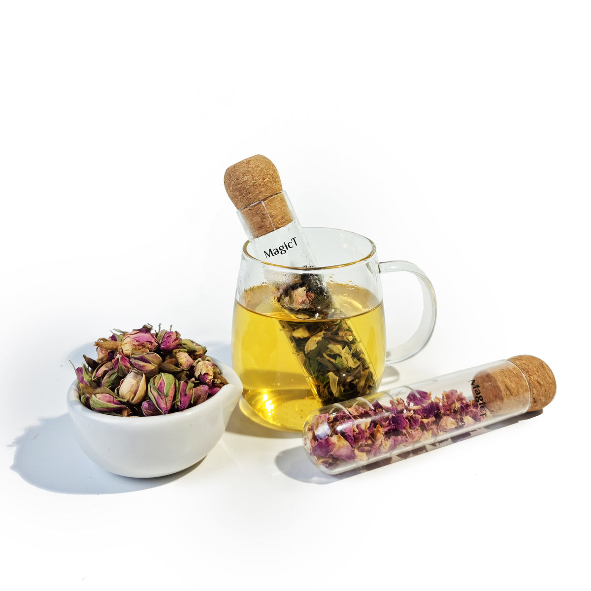 Tube Tea Diffuser Herbal Tea Infuser Tube NZ | Loose Leaf Tea Infuser | Magic T