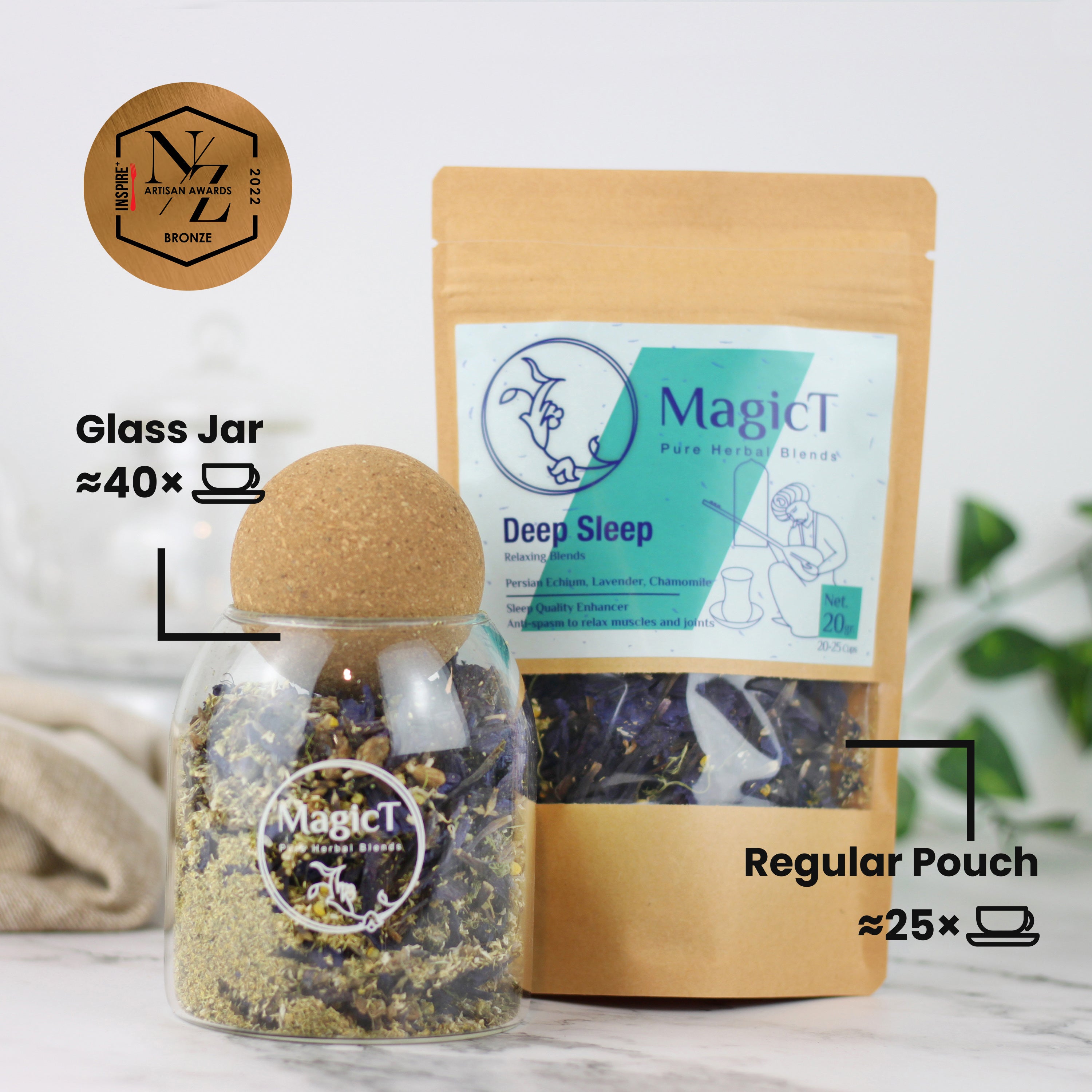 Herbal Tisane Blends NZ | Caffeine-Free Loose Leaf Tea | Magic T